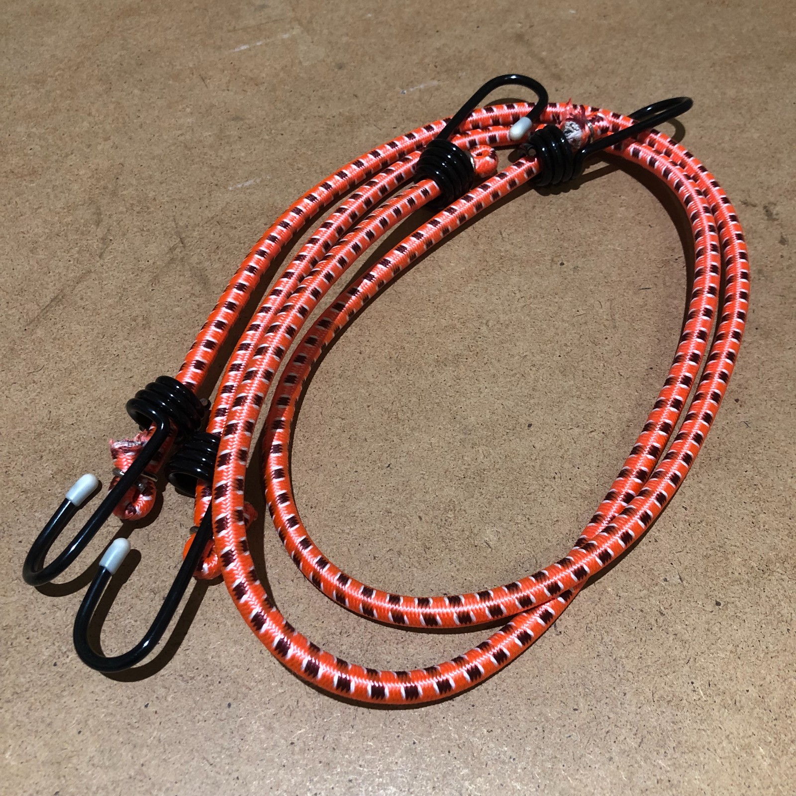 Bungee Cord Strap Tarp Elastic Tie Down Set Dia 8mm Length 32″ Varies Colors