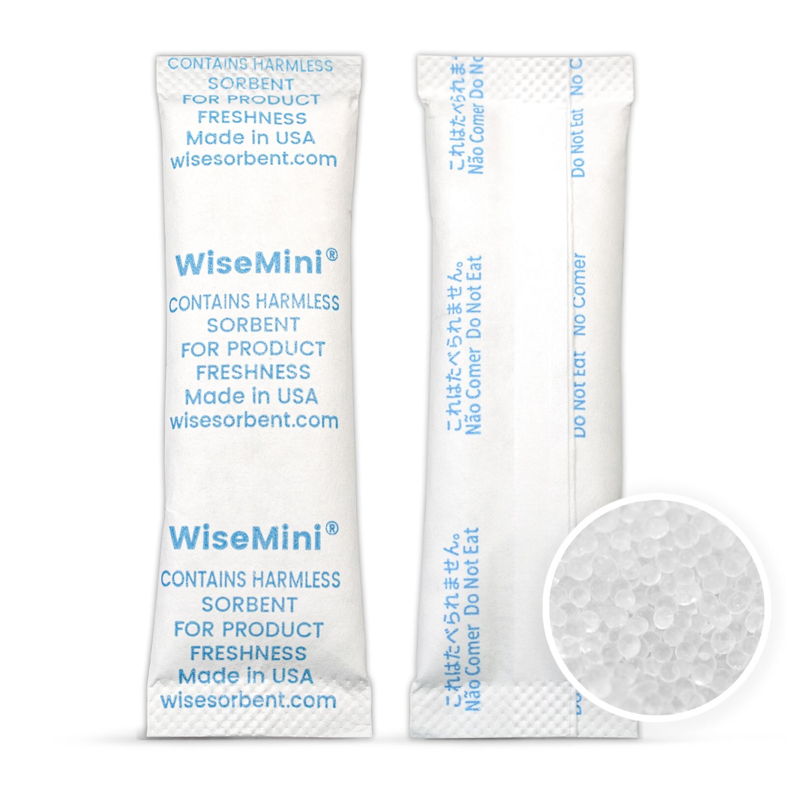 10 Gram Food Safe Desiccant Pack, Premium Silica Gel packet, Moisture Absorbers