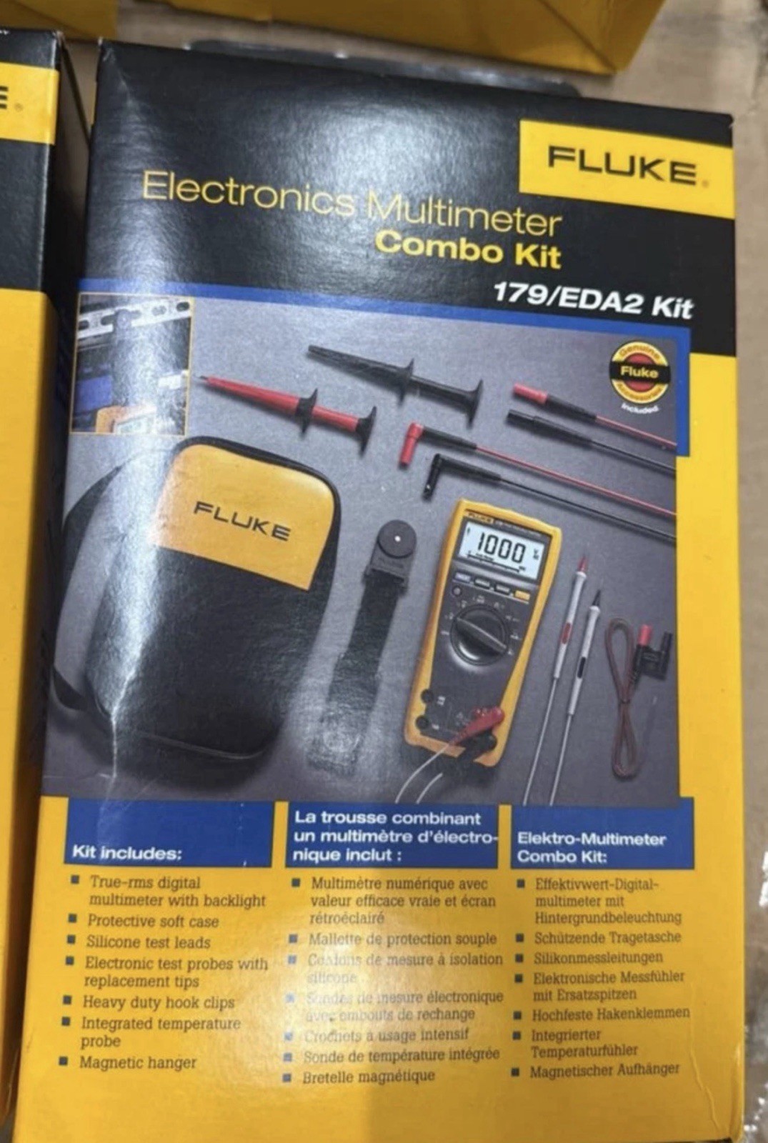 Fluke 179/EDA2 6 Piece Industrial Electronics Multimeter Combo Kit