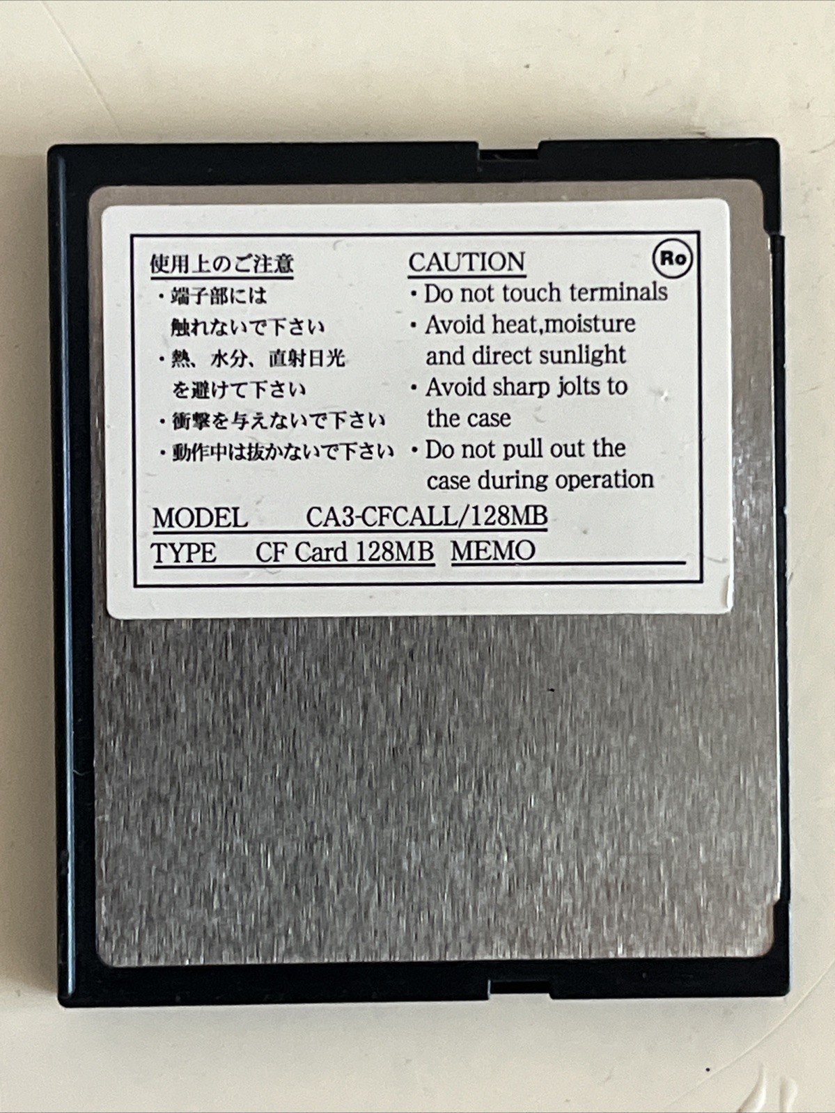 1PCS Pro-face CA3-CFCALL/128MB Compact Flash Card for Pro-Face Products