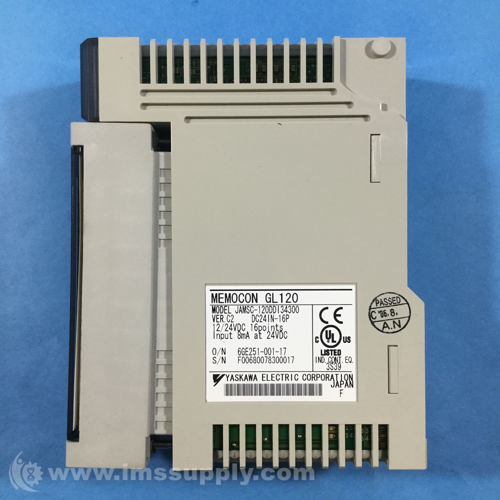 Yaskawa JAMSC-120DDI34300 Input Module FNOB