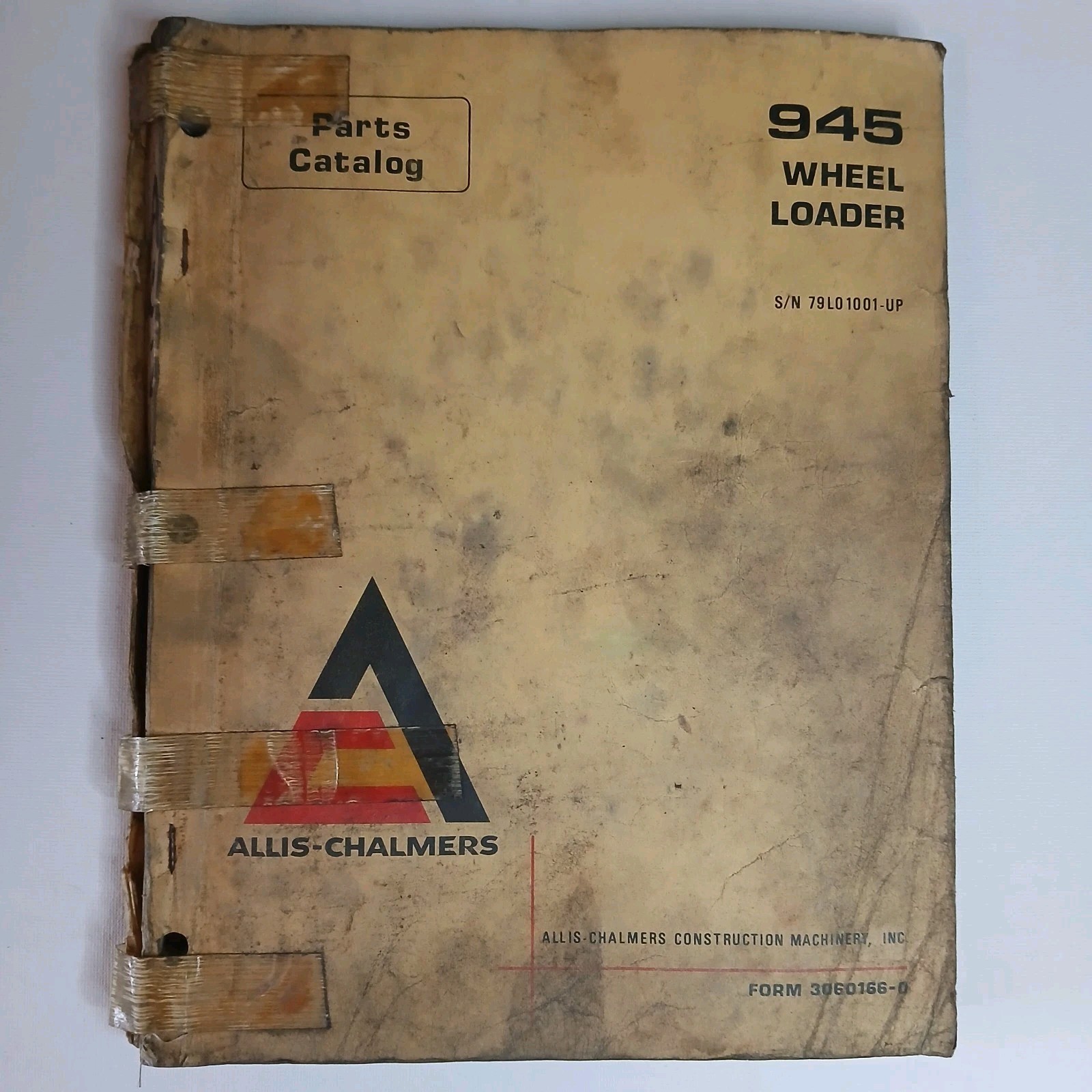 Allis Chalmers 945 Wheel LOADER PARTS MANUAL CATALOG BOOK LIST GUIDE