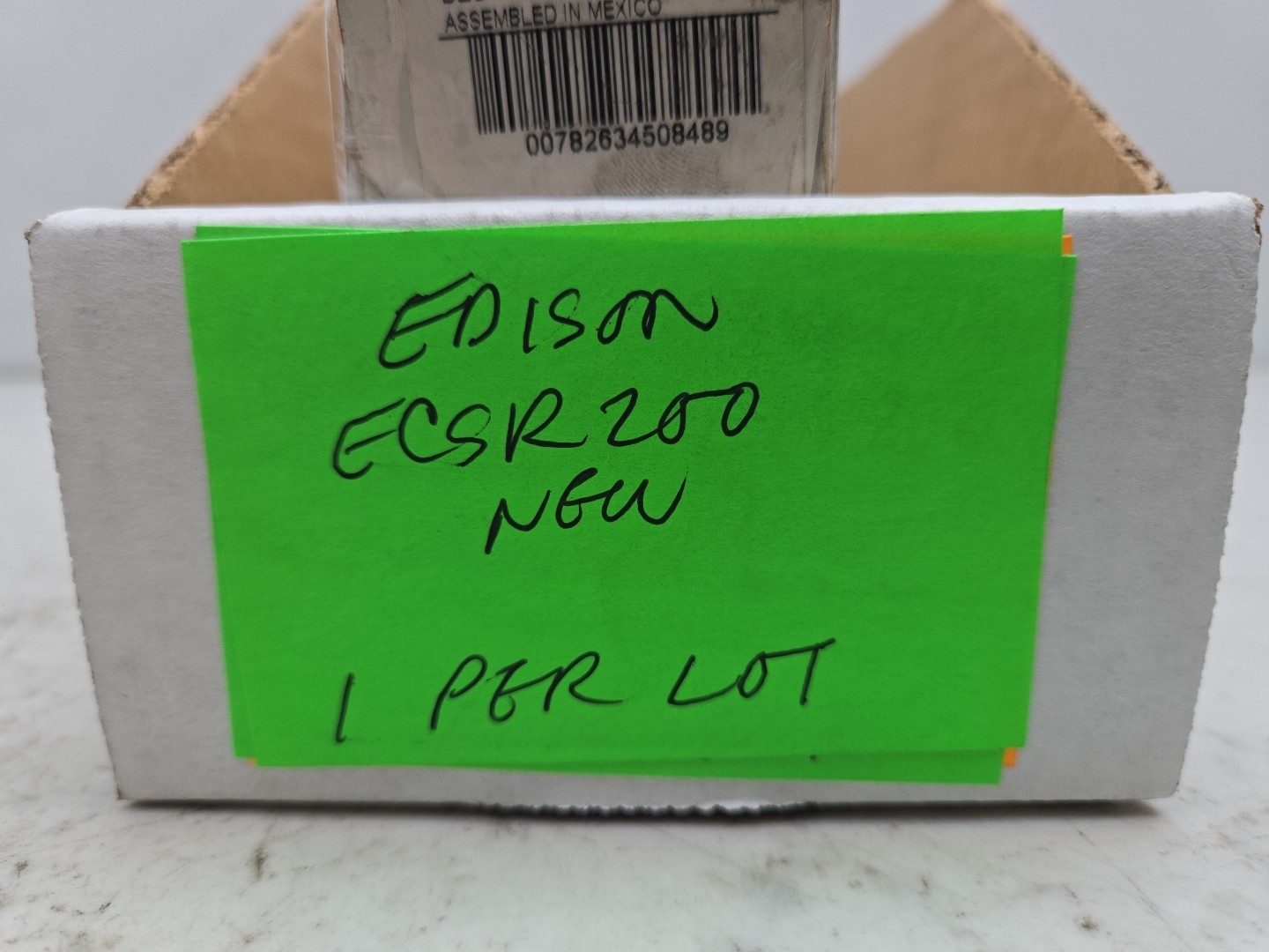 Edison ECSR200 Time-Delay Dual Element Industrial Fuse 200A 600Vac New