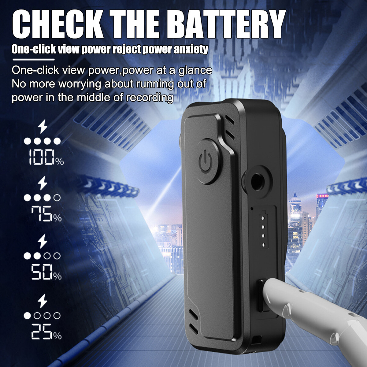 MP3 Digital Hidden Voice Recorder Spy Mini Clip-On Audio Activated Dictaphone US