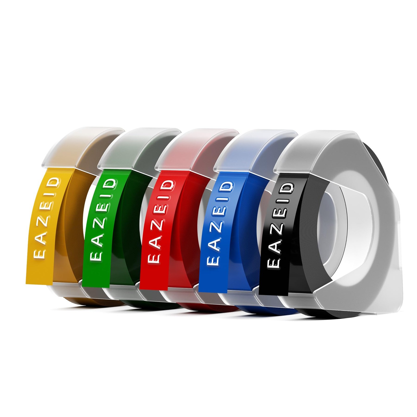 Embossing Label Maker Tape with Dymo Label Maker, 3/8 Inch 3D Plastic Labels …
