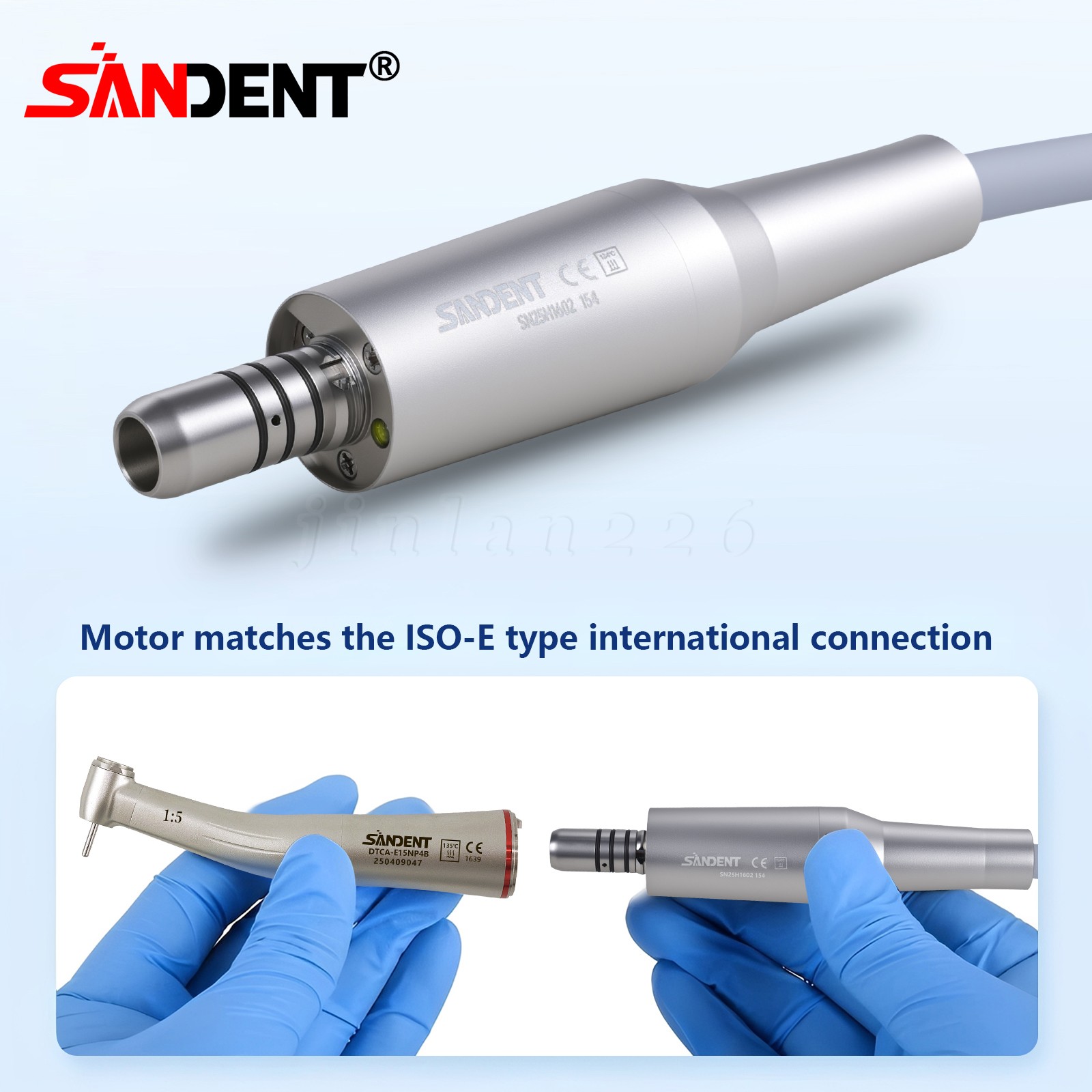 Dental LED Brushless Electric Micro Motor with Water Tank For Practice E-Type