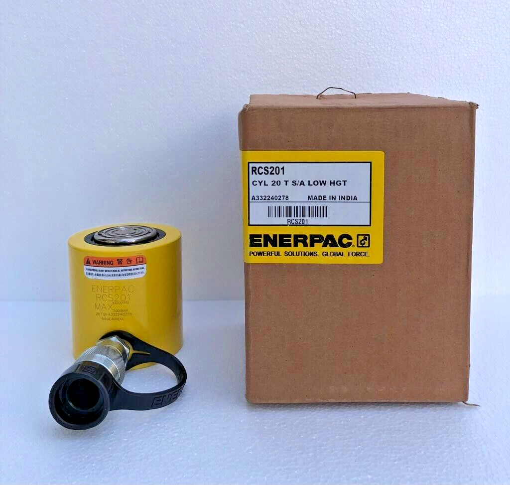 Enerpac RCS 201 Low Height Hydraulic Cylinder 20 Tons Capacity 1″ Stroke