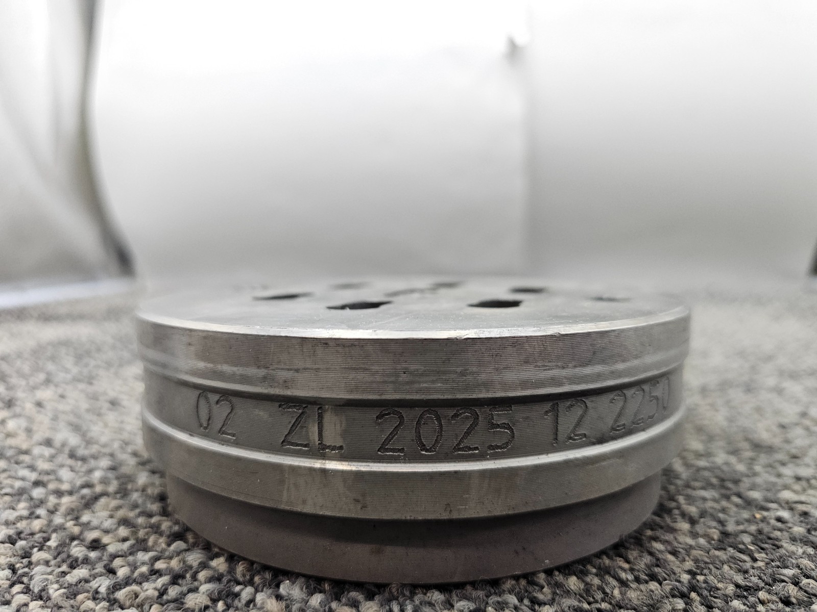 LG334EEN-5383-3 Welding Rod Extrusion Draw Die, 6″ OD x 2″ H, 02 ZL 2025 12 2250