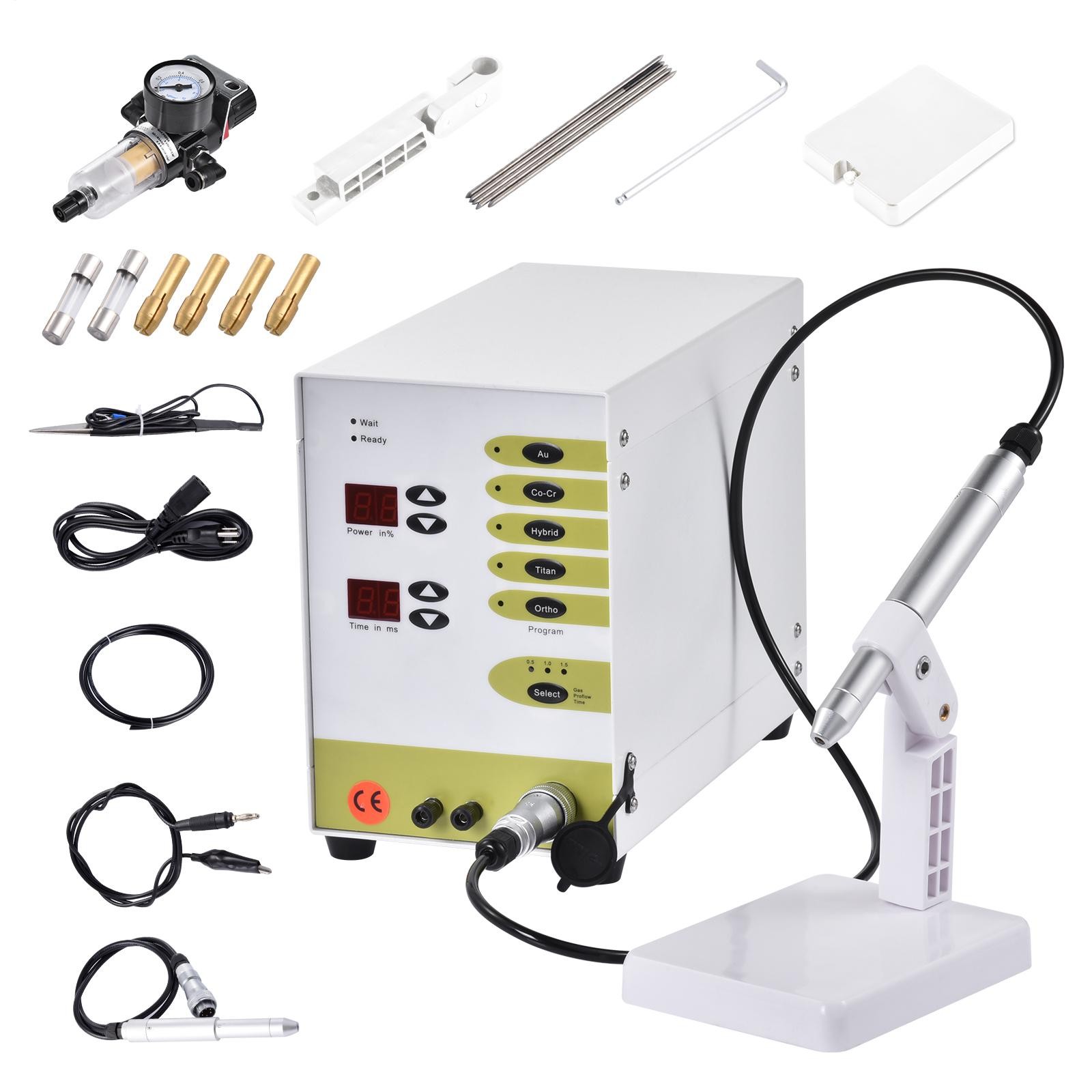 Jewelry Spot Welding Machine, 110V 60Hz Pulse Argon Arc Permanent Jewelry Welder
