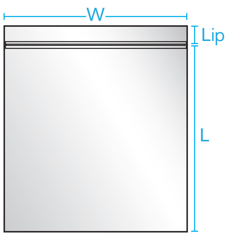 2.5″x 3″ Clear 4 Mil Plastic Zip Seal Bag Reclosable Top Lock Small Baggie 4Mil
