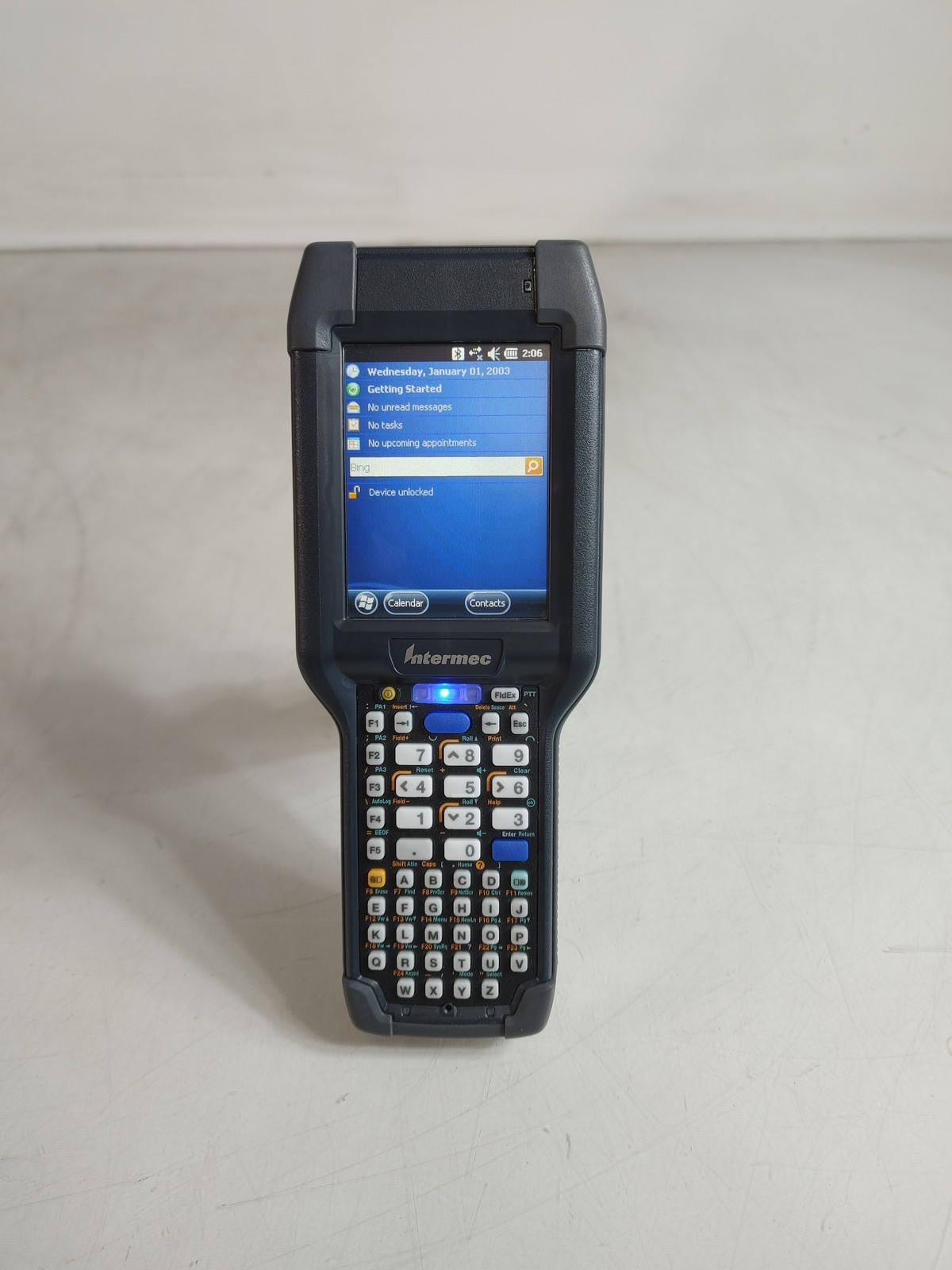 Intermec CK3X 1007CP02 Windows Barcode Scanner + Battery + Pistol Grip