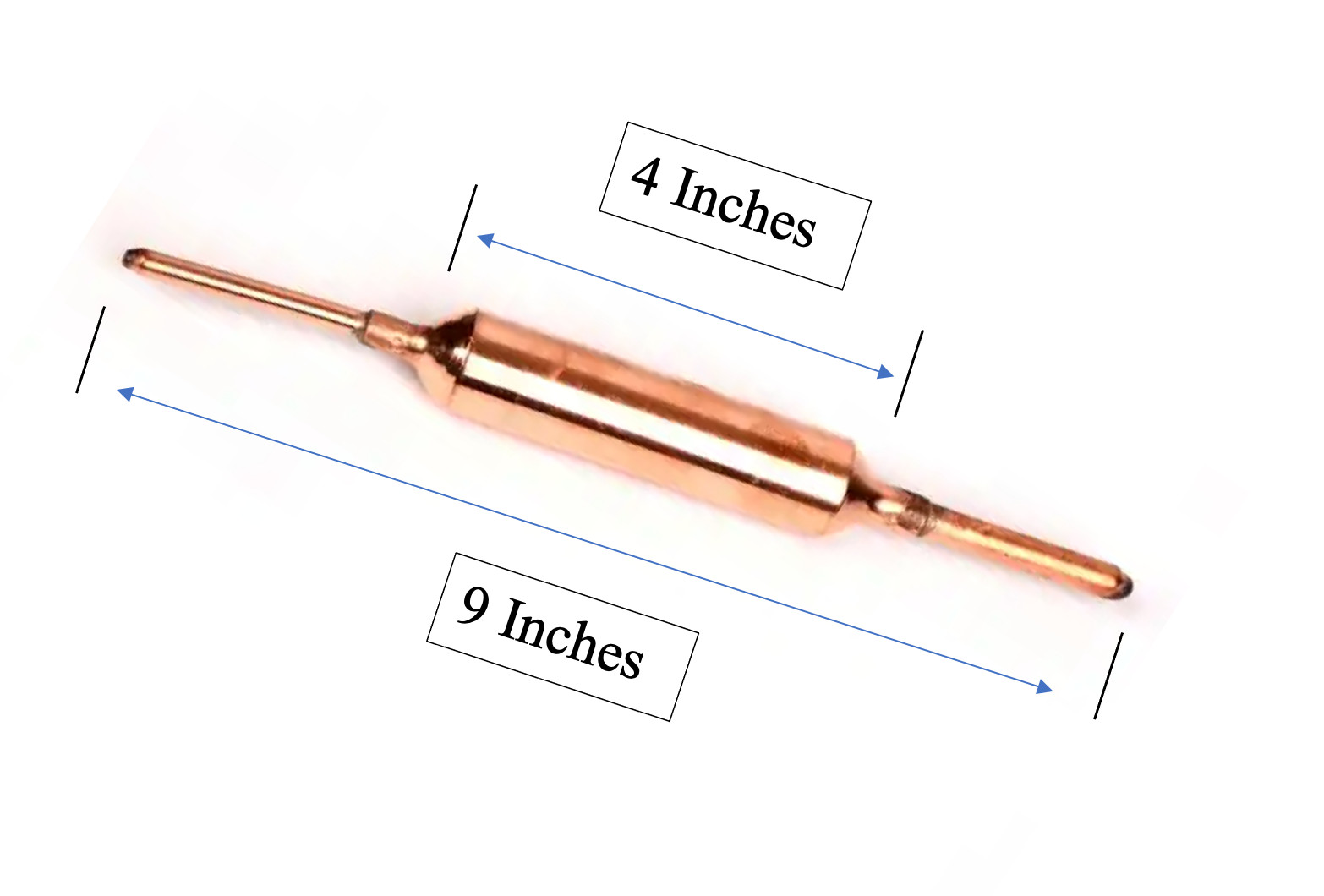 ( 100 PCS) Copper Welding Filter Drier for Air condition & Refrigerant, 25 Grams