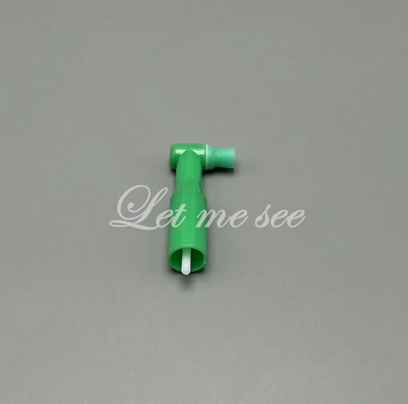 100pcs Dental Disposable Prophy Cup Angles Soft Latex Free Angel 90° Cups Green