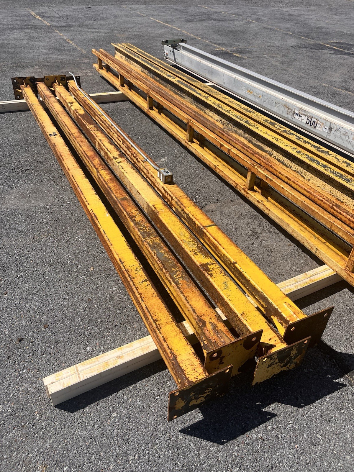 SPANCO Freestanding Bridge Crane System 500 LB Aluminum 21’ x 23’ Workstation