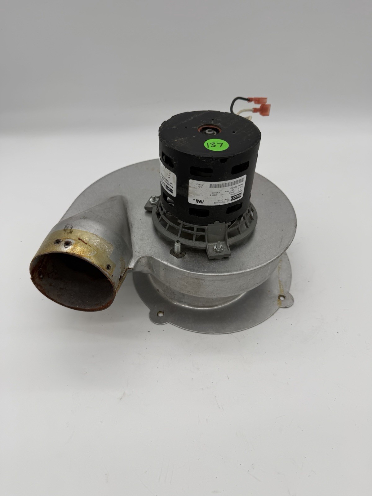Rheem Ruud 70-101087-01 Fasco 7021-11559 Furnace Draft Inducer used, tested