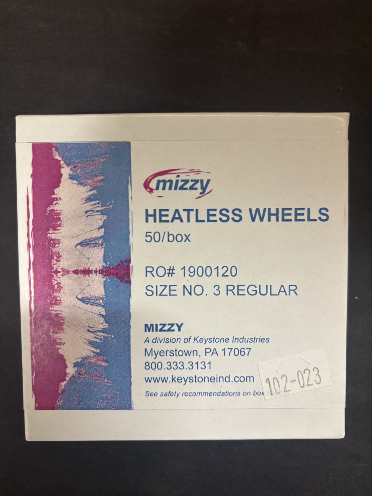 Heatless Wheel Regular #1, 2, 3, 4, 5, 6, 8, 15 (Mizzy) 50Pkg
