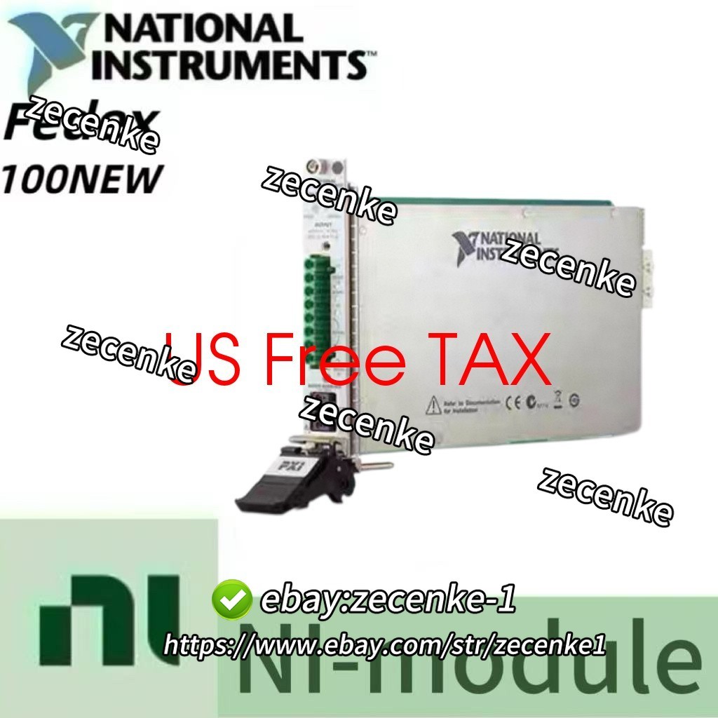 New NI PXIe-4137, PXI Source Measure Unit,±200V,±1 ADC,±3 A Pulsed, Up to 40 W