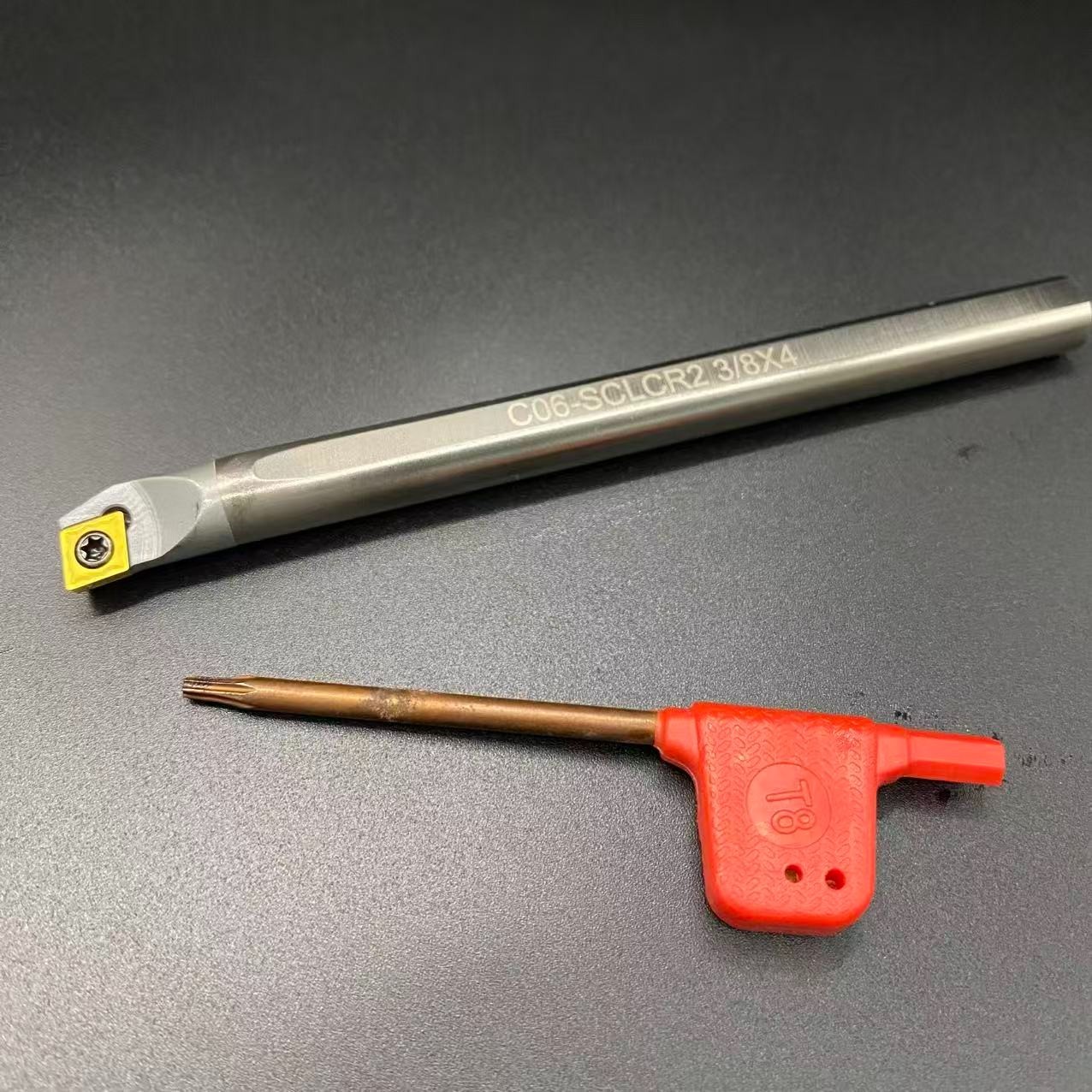 TOOL 3/8 Solid Carbide Boring Bar 3/8″ x 4.00″ C06-SCLCR2 (CCMT 21.51) USA
