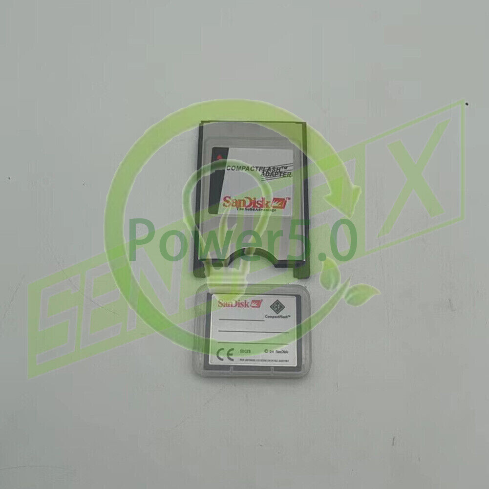 Reader FANUC 128MB/256/512/1G/2G CF Compact Flash Card+CF-PCMCIA Adapter+SSK~