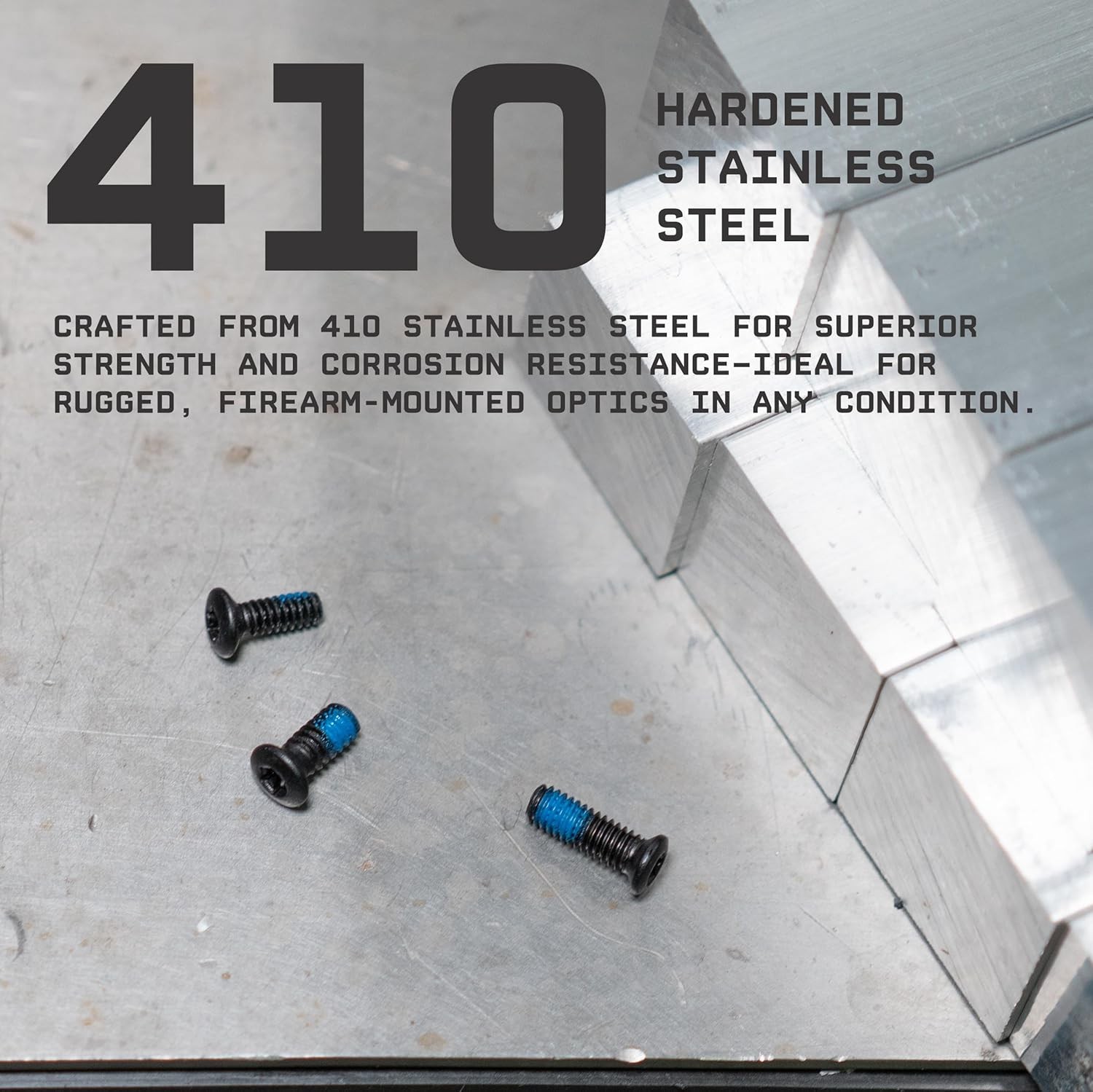 Monstrum #6-48 Gunsmithing Screw Pack | 6mm, 8mm, and 10mm Length in Standard an