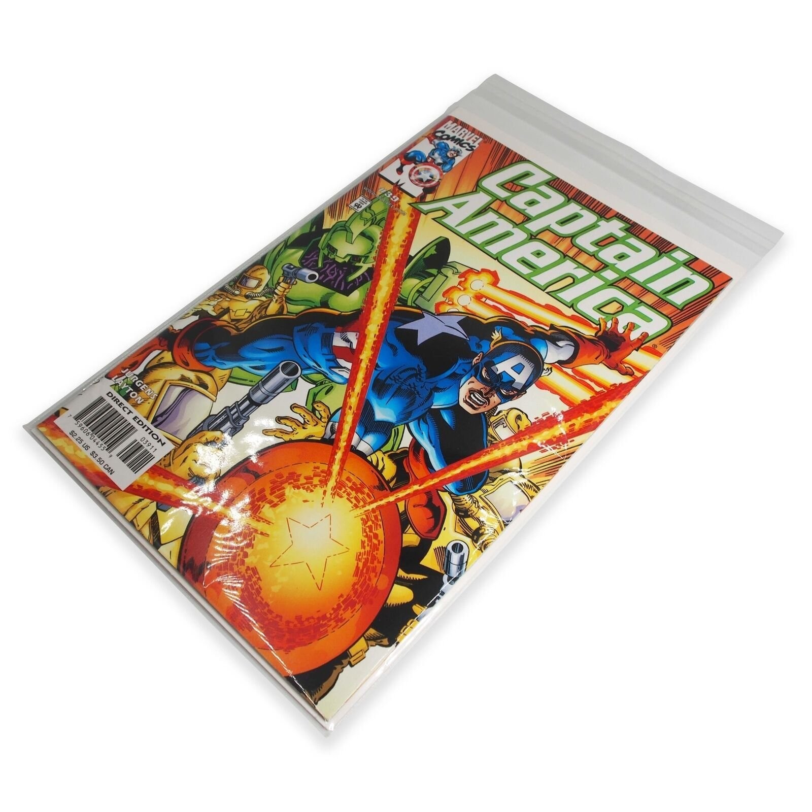 200ct Comic Book Protection Sleeves Modern Age Resealable Crystal Clear OPP