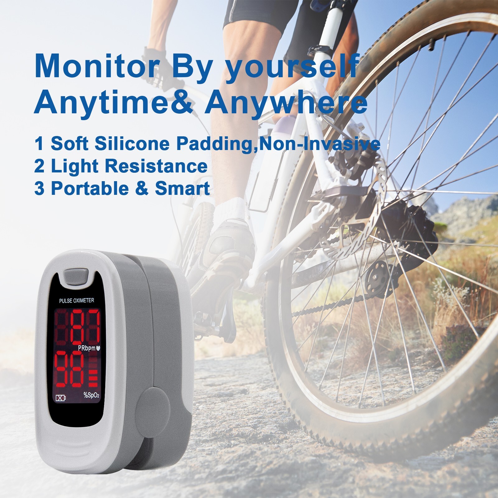 US Seller Medical Grade Contec Oximeter Oxygen O2 SPO2 Saturation Pulse rate