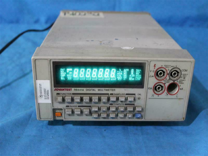 Advantest R6441A Digital Multimeter w/o Handle w/ Scratches Made in Japan
