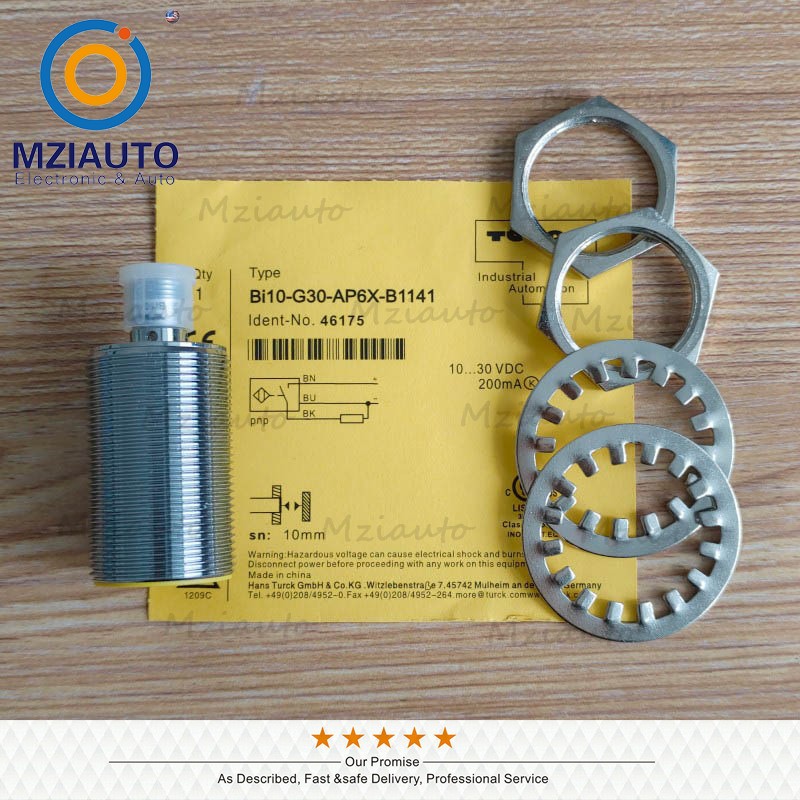 Proximity Sensor Switch BI10G30AP6XB1141 For Turck BI10-G30-AP6X-B1141 PNP 4Pins