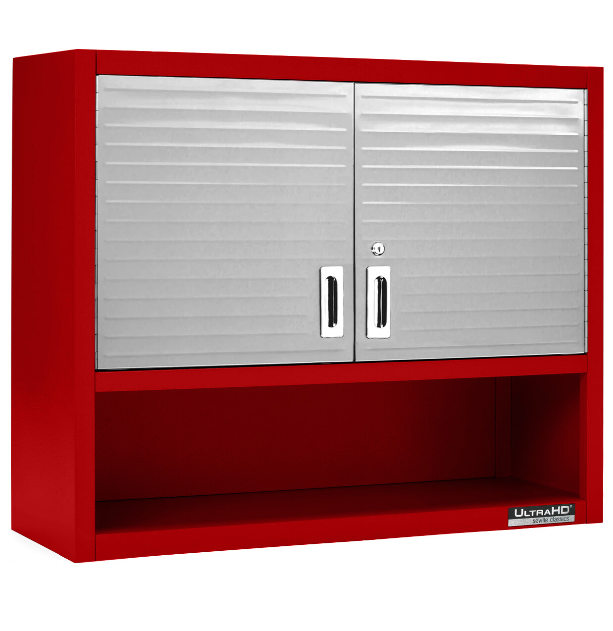 Seville Classics UltraHD® Double Door Wall Cabinet w/ Keys, 36″ W x 12″ D x 30″