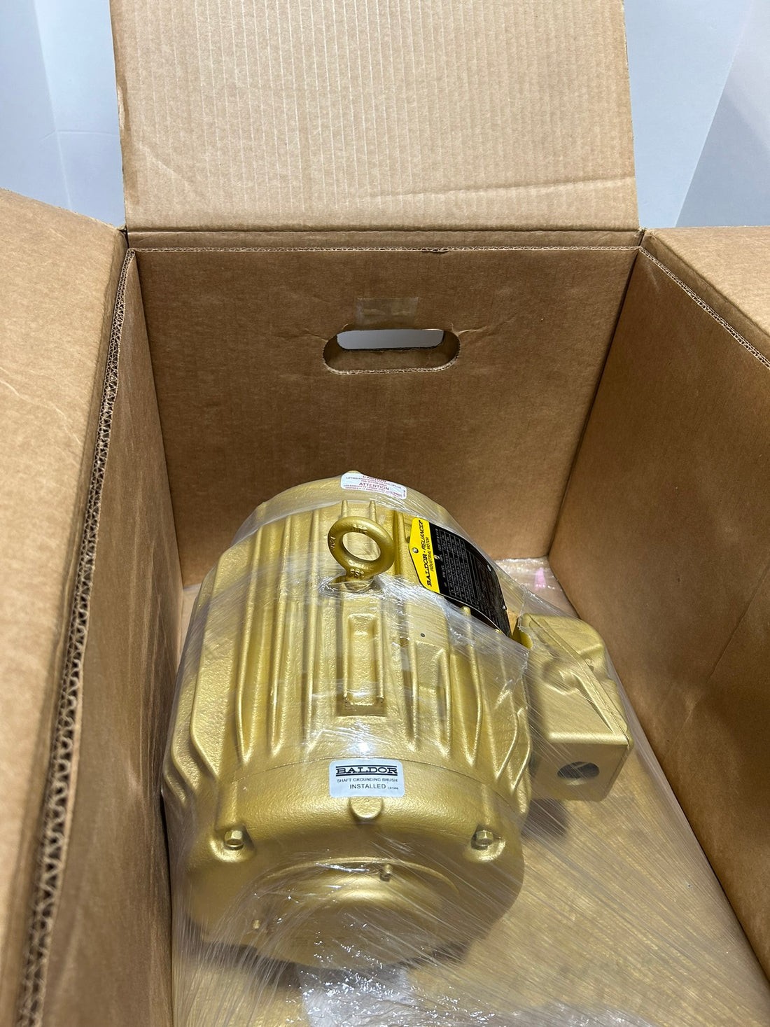 Baldor Super-E 5HP 3-Phase Industrial Motor 184TZ TEAO 230/460V 1750RPM New