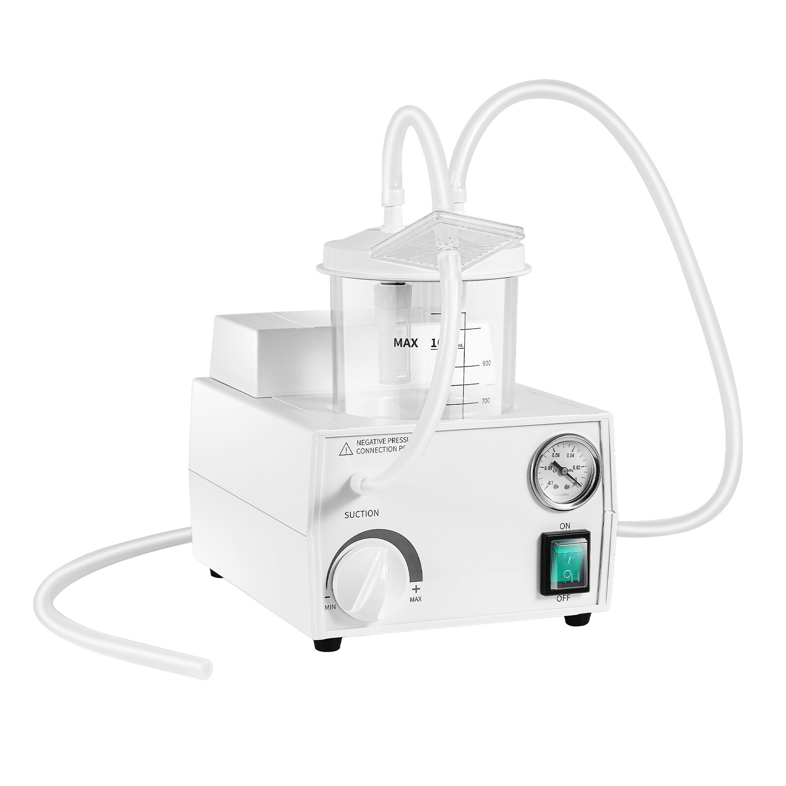 Vacuum Phlegm Quiet Suction Unit Portable Medical Emergency Aspirator Machine