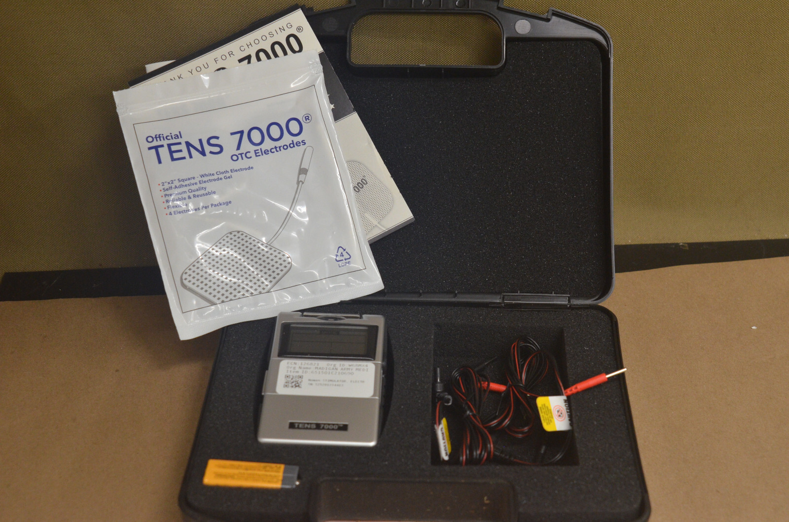 Roscoe Tens 7000 Nerve Stimulator (U-A)