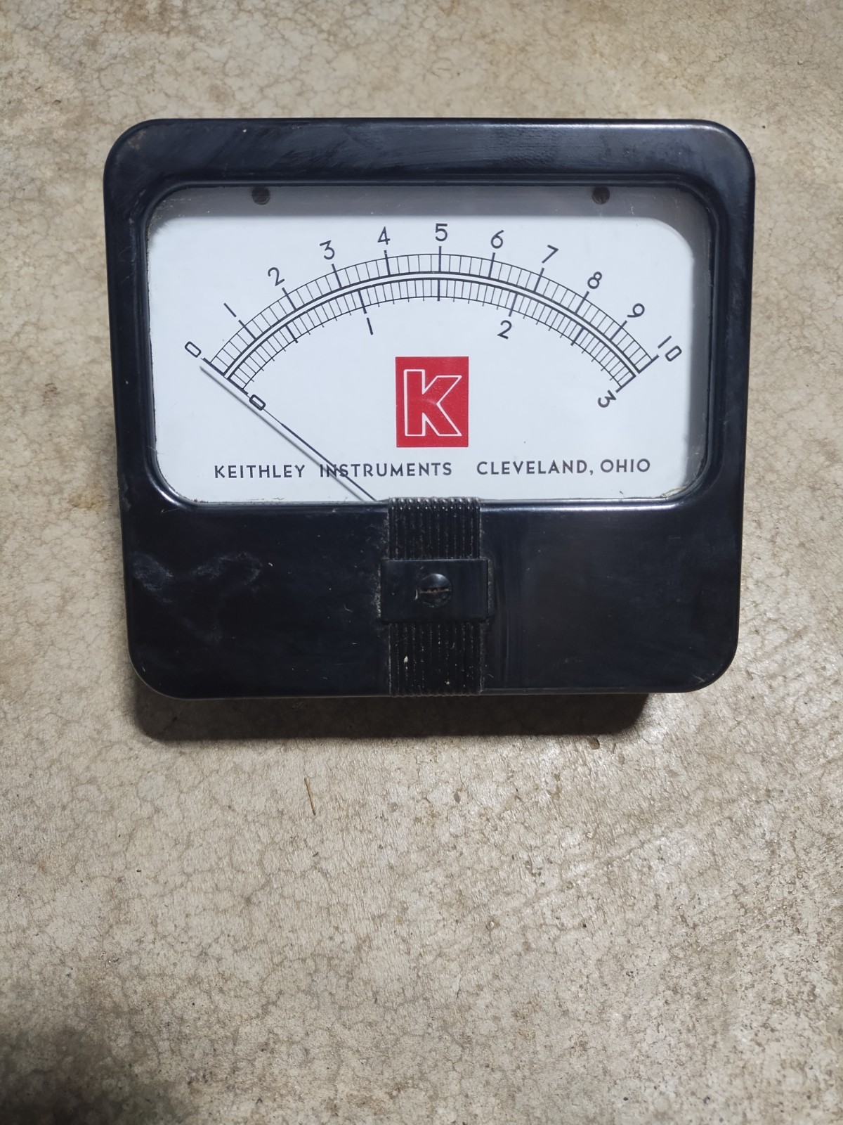 Keithley Instruments Panel Meter Logarithmic Scale FS=100-0-100 UA DC