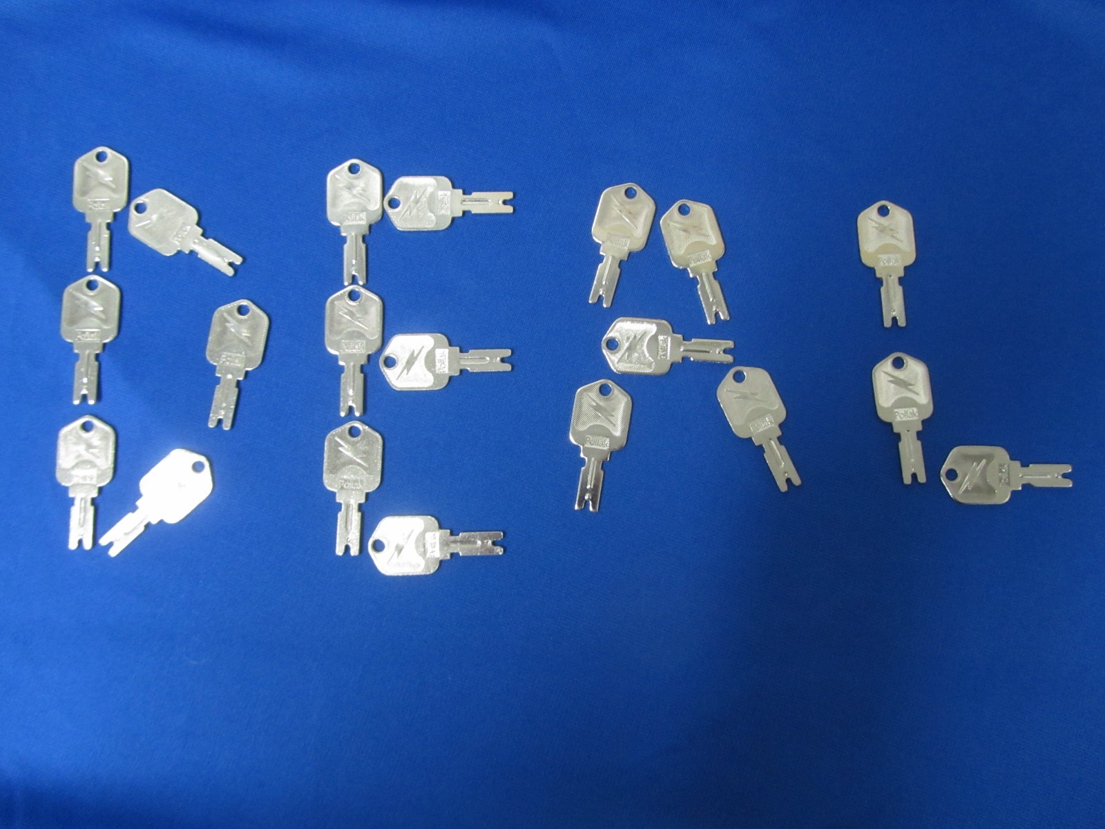 NEW! 20 USA HIGH QUALITY FORKLIFT IGNITION KEY KEYS YOU GET (20 KEYS)