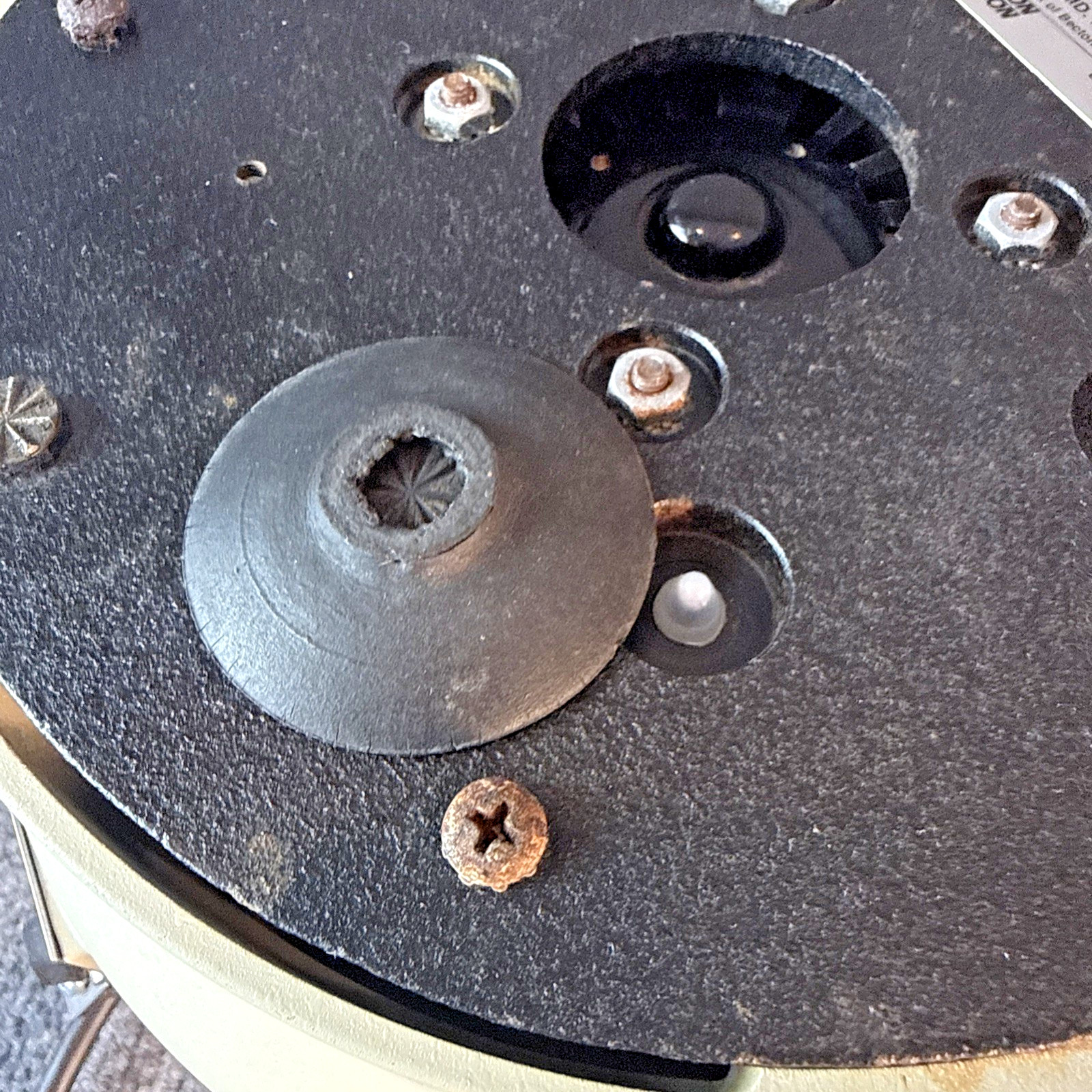 Becton Dickinson Clay Adams Compact II 2 Centrifuge w/ Inserts & 2 WEIGHT PLUGS