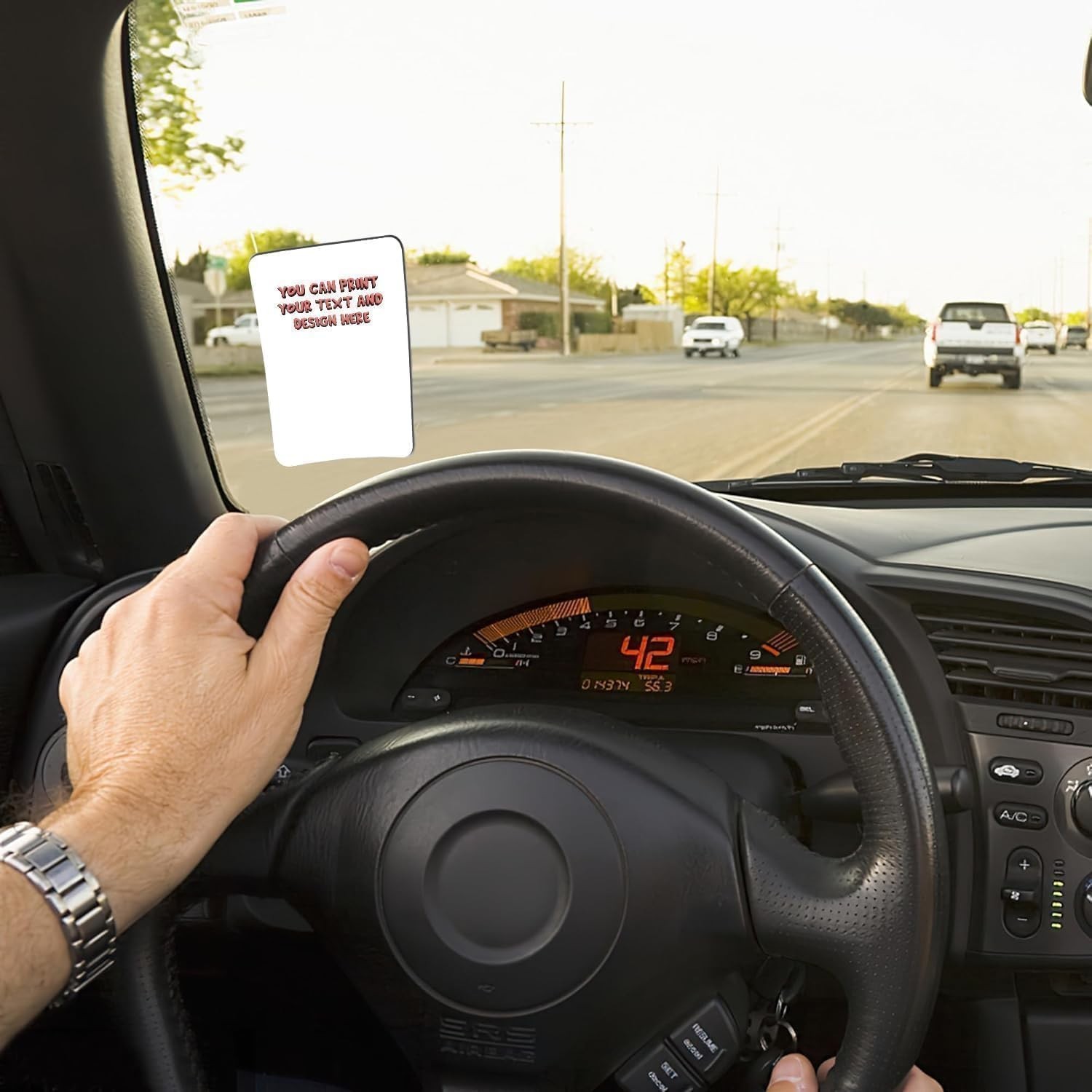 Oil Change Reminder Stickers 1.4″x2.15″ – 500 Static Cling Labels for Windshield