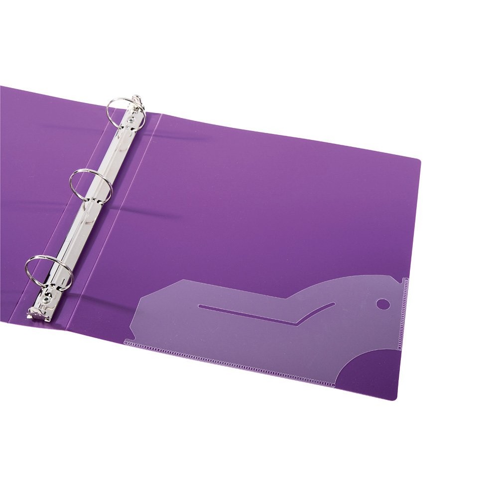 Filexec 3-Ring Binder 1 – 12 Pack Blue Hot Pink Purple Green 50573-64970