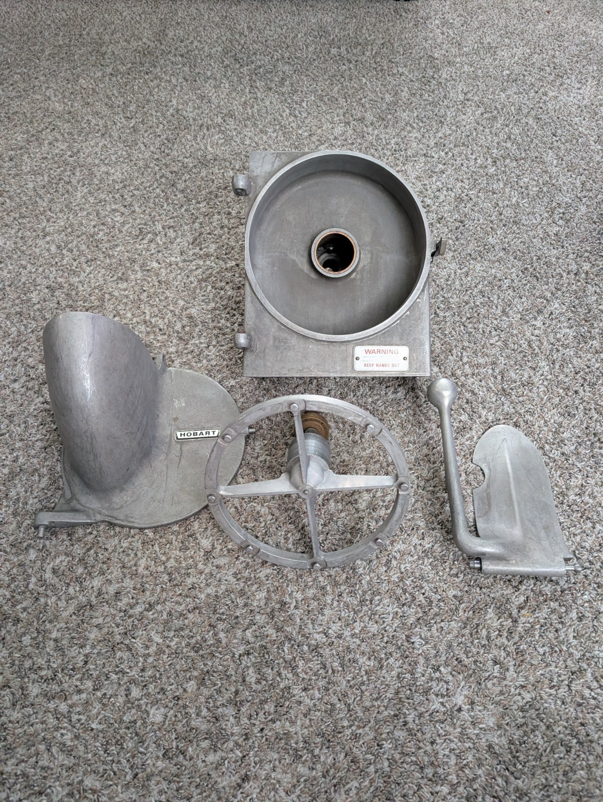 Hobart VS9-12 9″ Pelican Vegetable Slicer Attachment PD-70 #12 Commercial Used