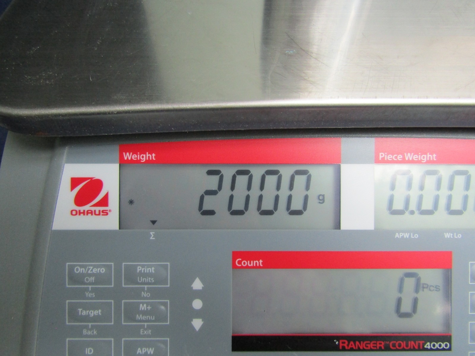 Ohaus RC41M30 Ranger Count 4000 Durable Counting Scale max 30kg/60lb GUARANTEED