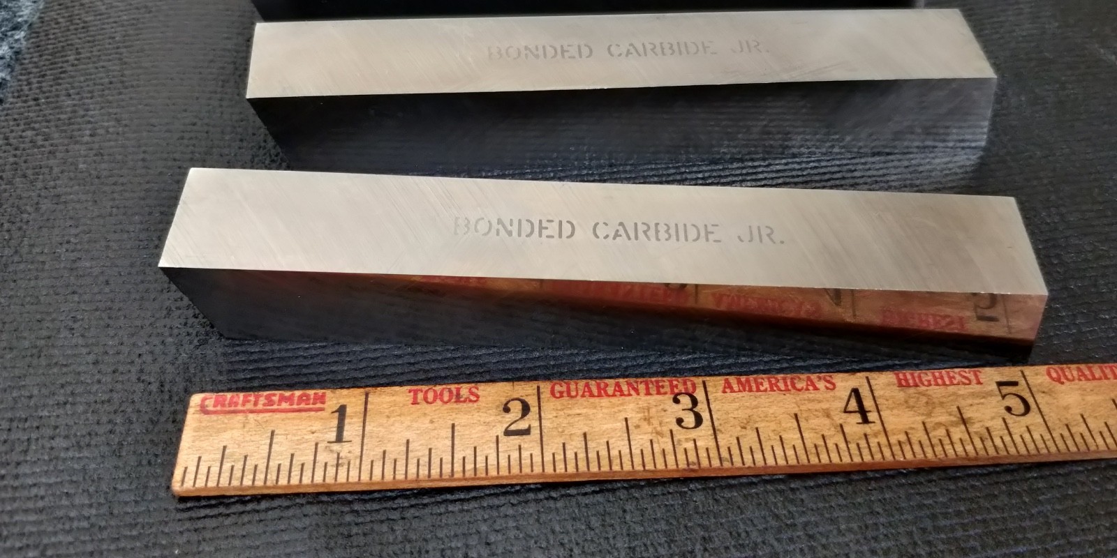 Bonded Carbide JR 3/4″ SQUARE X 5″ High Speed Steel COBALT Tool HSS Blank