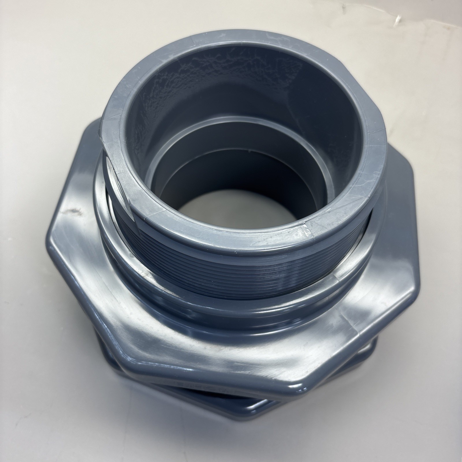4″ Hayward Products PVC Bulkhead Fitting BFA1040SES Socket FKM Gasket USA