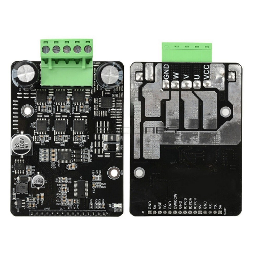 DC 6-80V BLDC 3-Phase DC Brushless Motor Controller 1600W 50A PWM Motor Driver