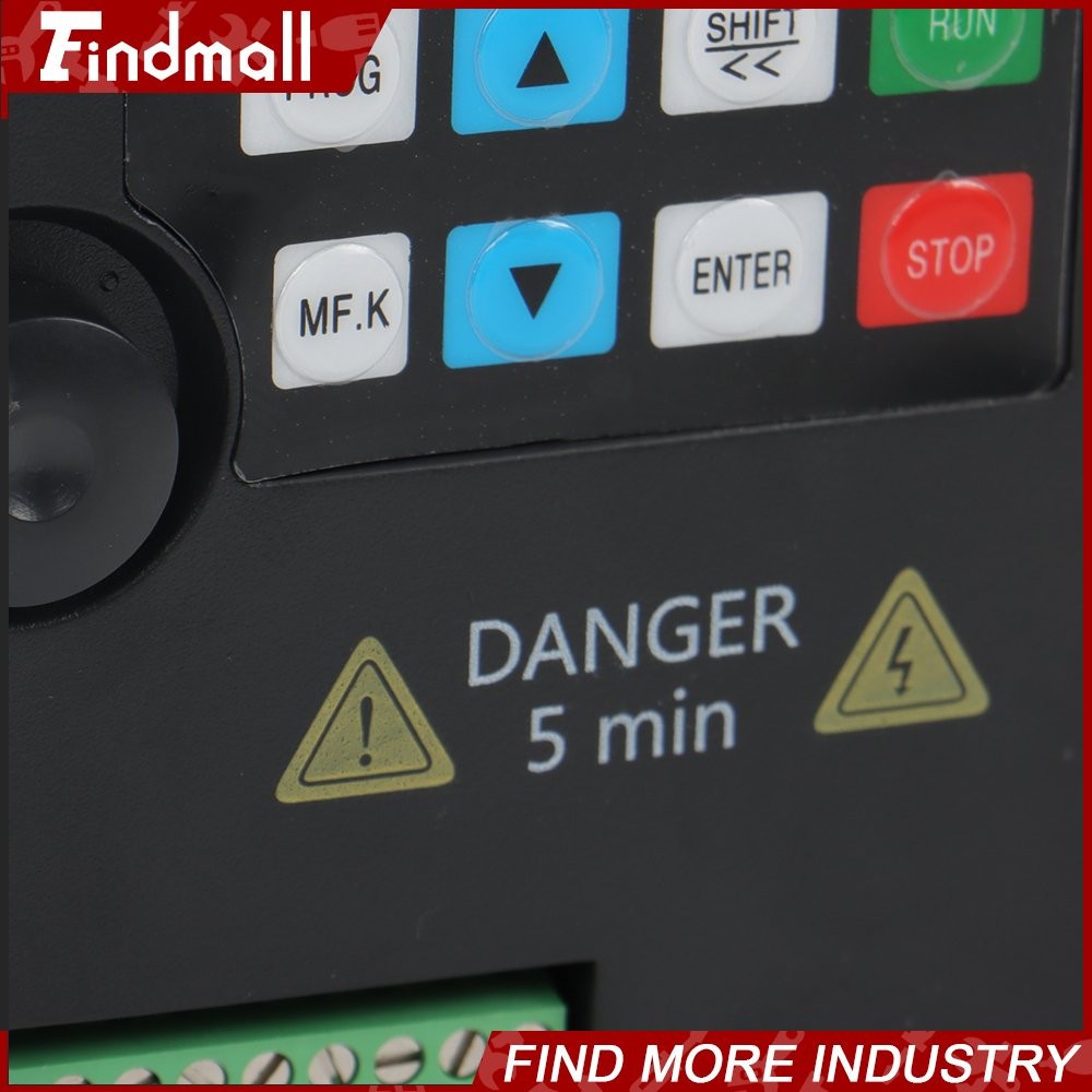 2.2KW VFD 220V 3HP 1 to 3 Phase Variable Frequency Drive Inverter