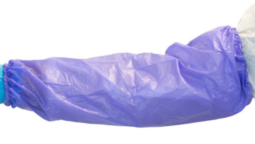 The Safety Zone Blue Vinyl Sleeves MVB-6HS-4SZ 18” Length (Pack Of 12 EA)