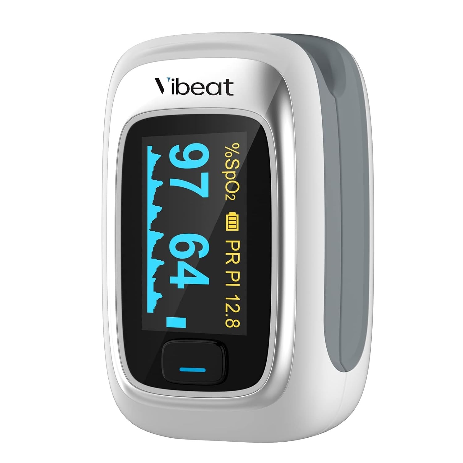 Portable Fingertip Pulse Oximeter – Accurate Blood Oxygen Monitor with Lanyard
