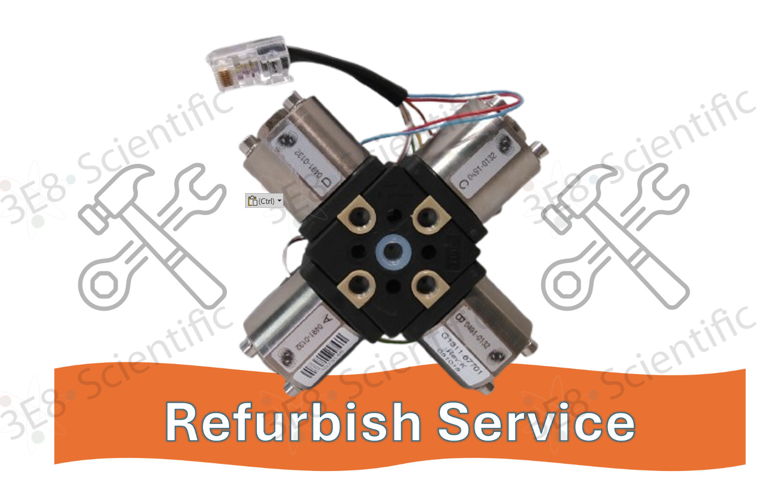 Agilent 1100/1200 G1311A MCGV (G1311-69701, G1311-67701) Refurbish Service