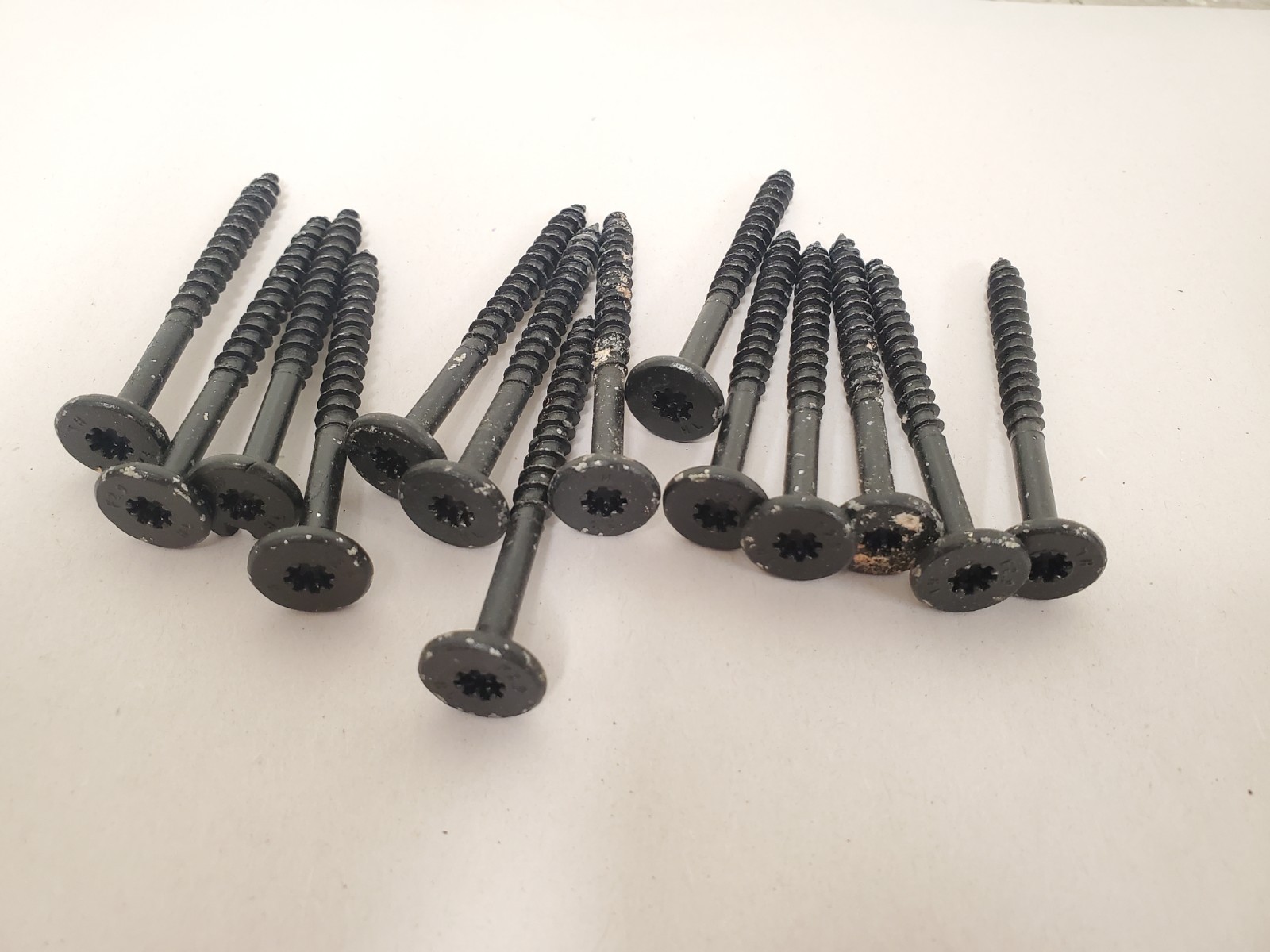 *49* FastenMaster 2-7/8″ HeadLOK Structural Flat Head Wood Screws, Black *READ*
