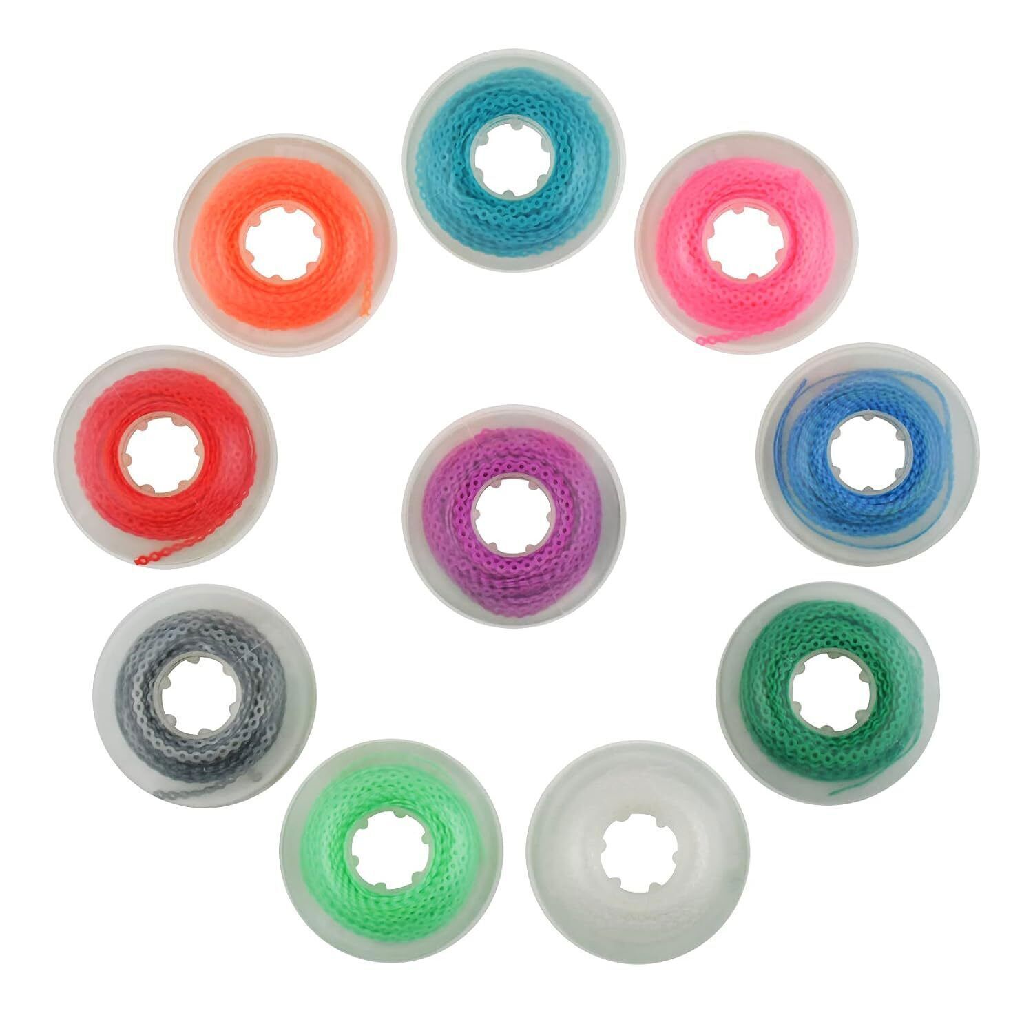 Dental Ortho Elastic Ultra Ligature Ties Power Chain for Braces Long/Short/Close