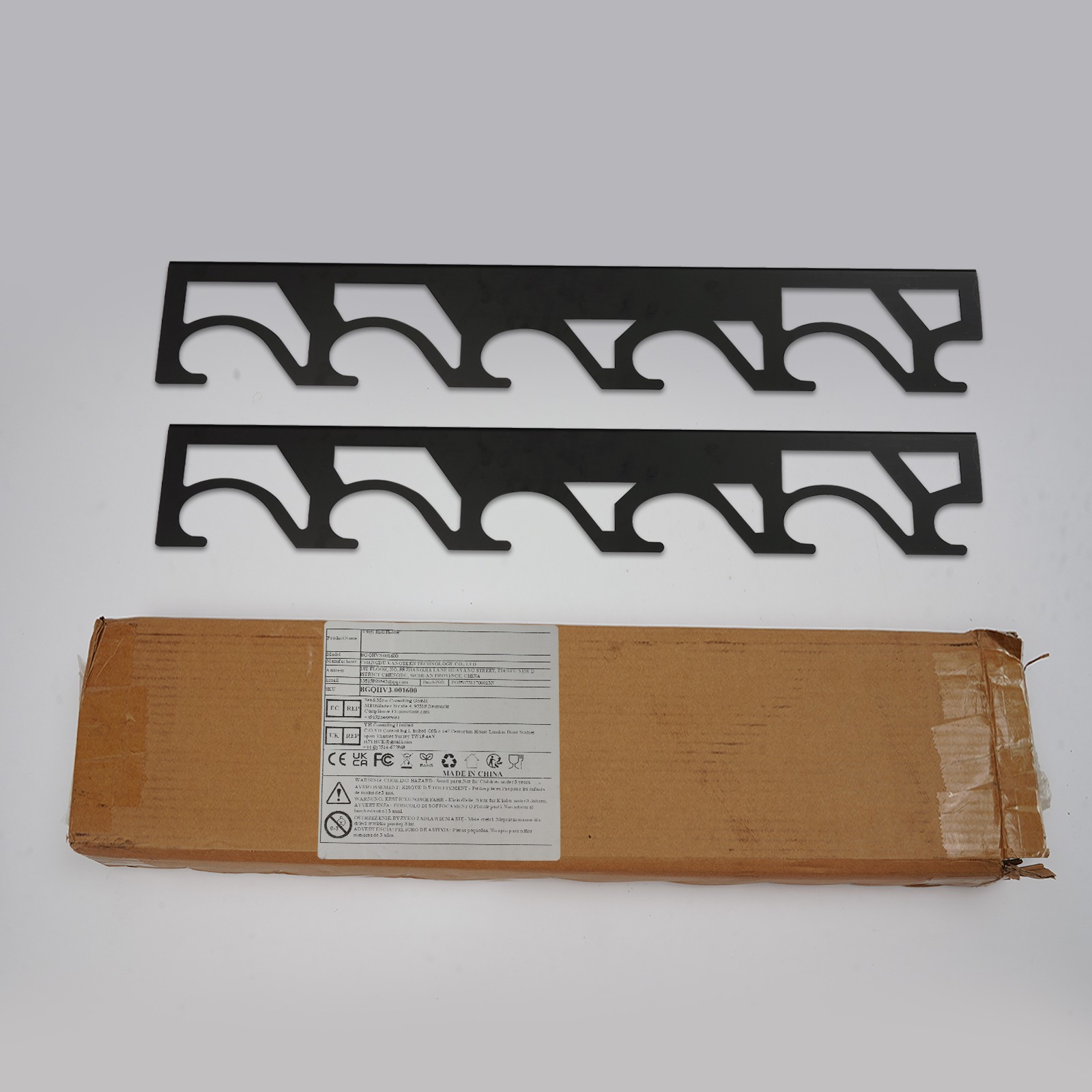 6-Roll Wall-Mounted Vinyl Film Rolls Rack Window Tint Organizer Display Holder