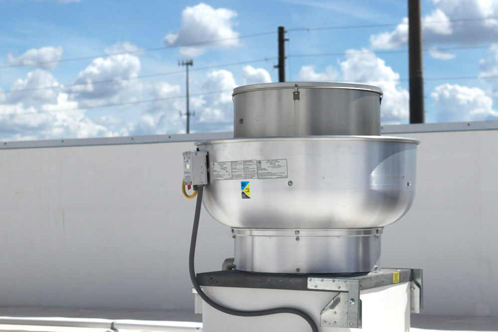 Commercial Restaurant Kitchen Exhaust Fan – 1000-1500 CFM with Speed Control